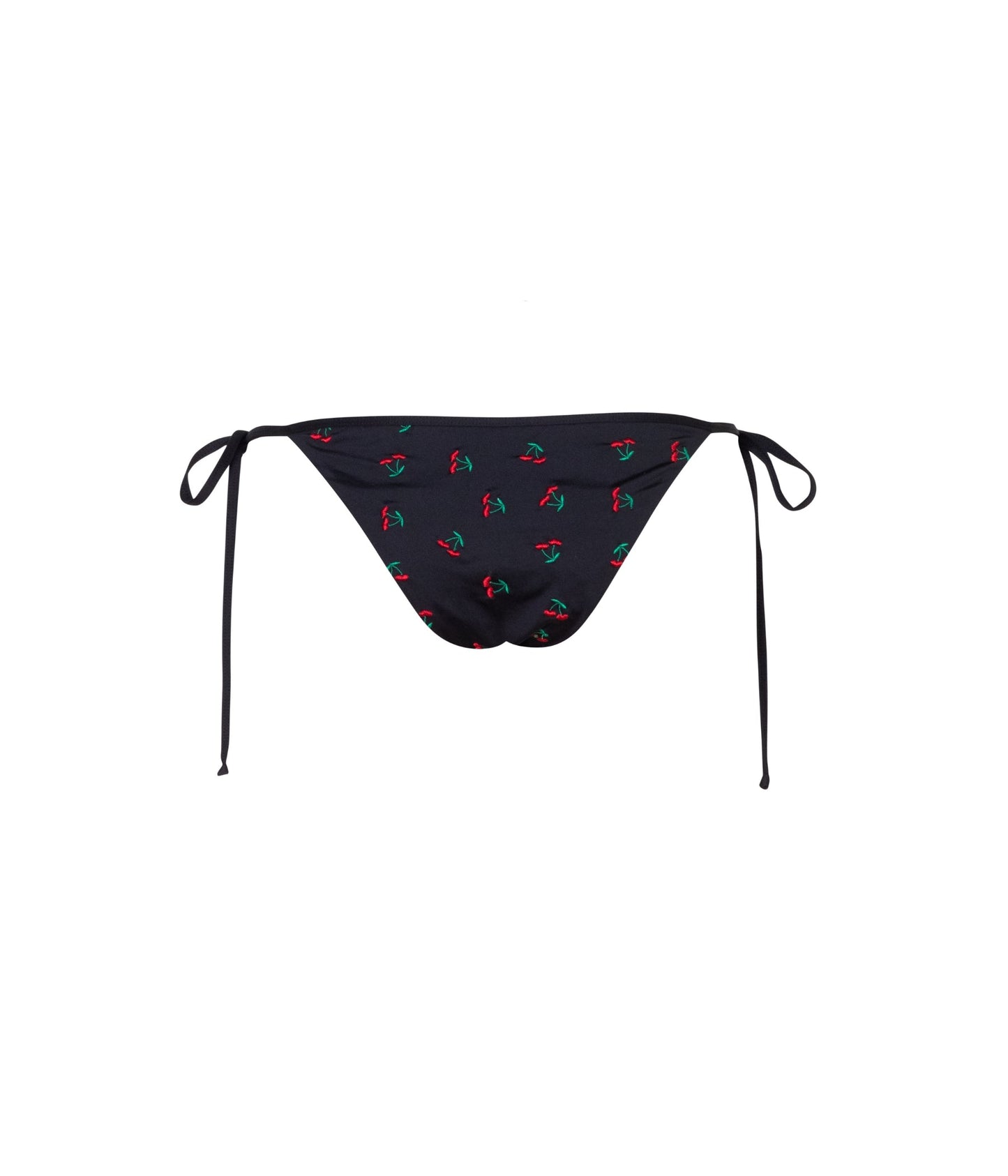 Verdelimon - Bottom - Bauta  - Les Coquettes -Black Embroidered Cherries - Back