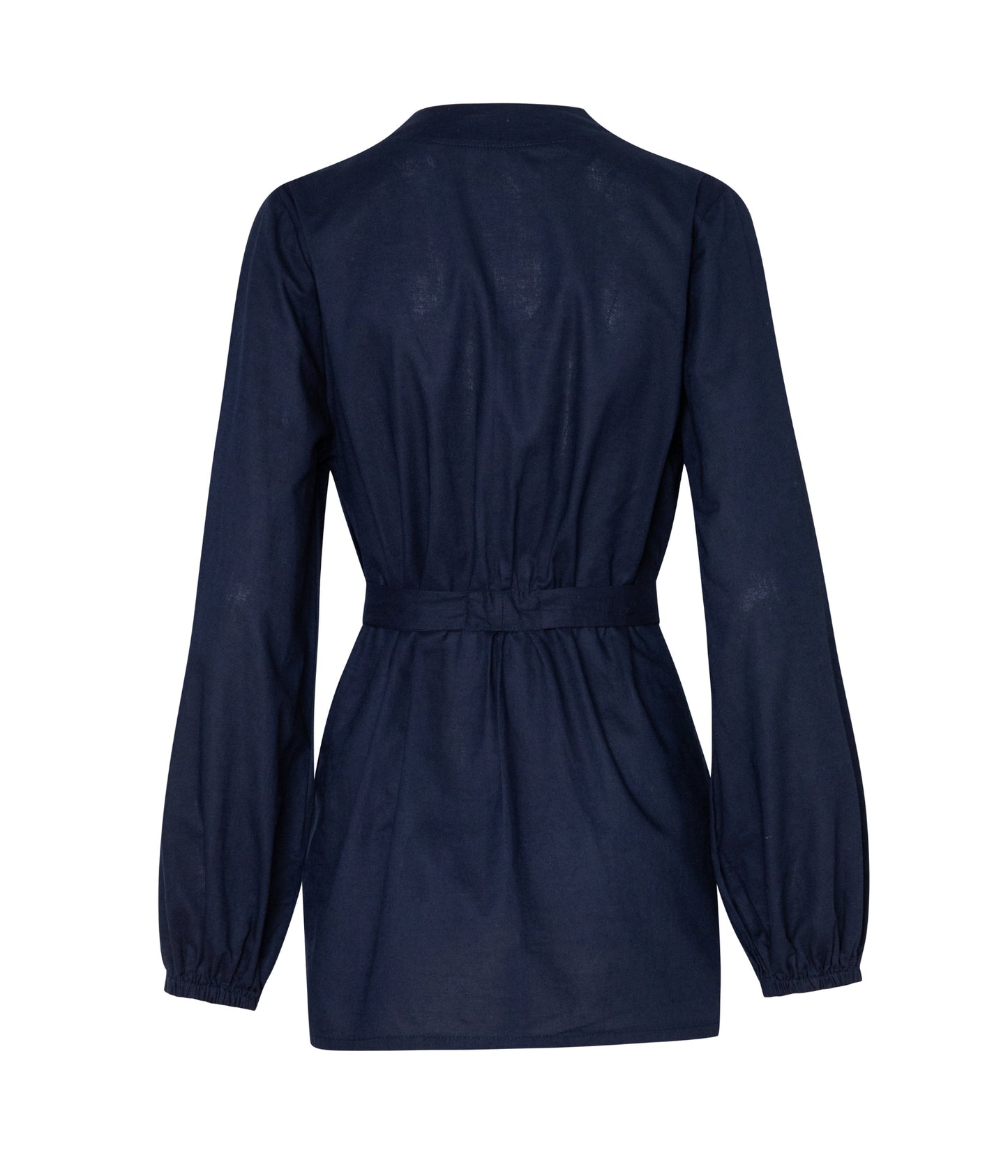 Dahlia Cover Up Navy Linen