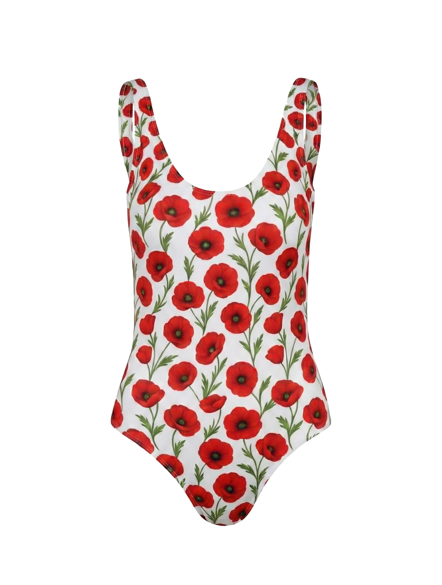 Acacia One Piece Reversible Black Poppy & White Poppy