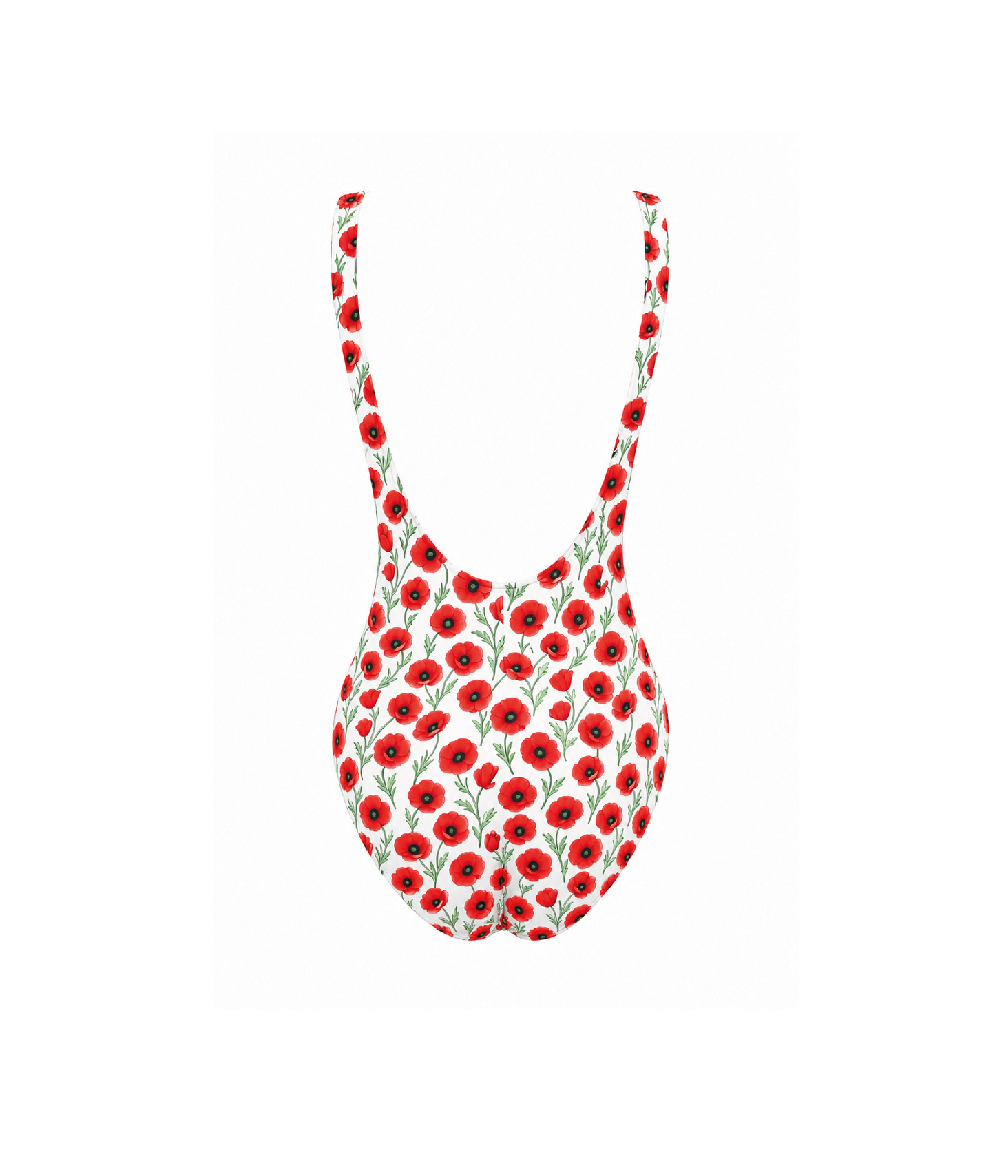 Acacia One Piece Reversible Black Poppy & White Poppy