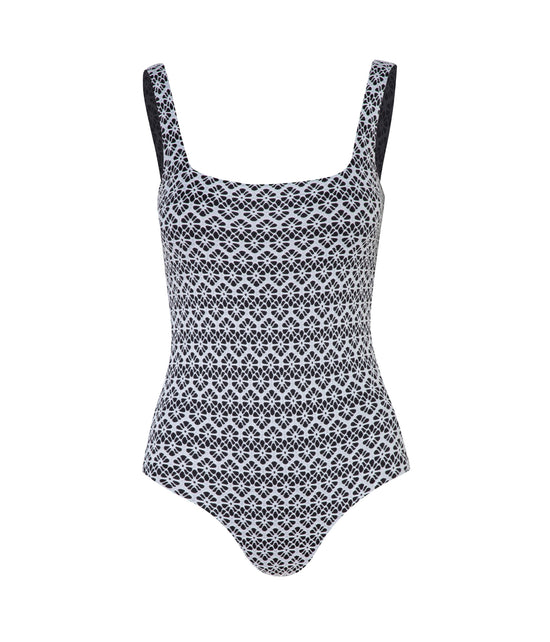 Antoinette One Piece Ivory Flowers