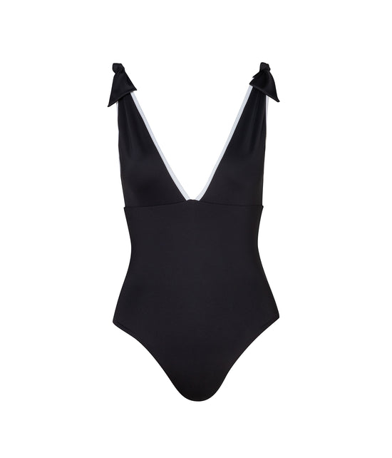 Brigitte One Piece Black & White