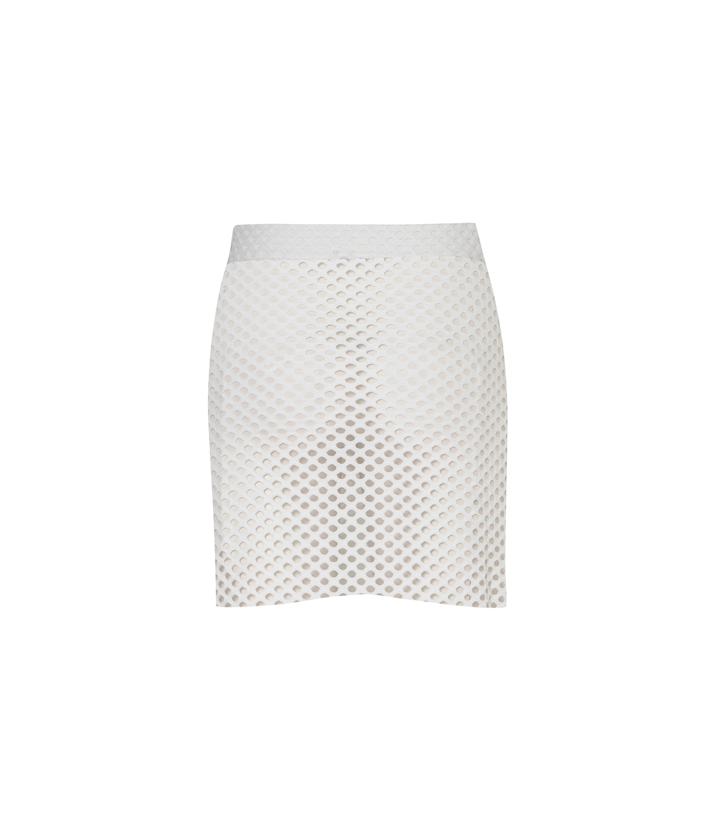 Camille Skirt Ivory Net