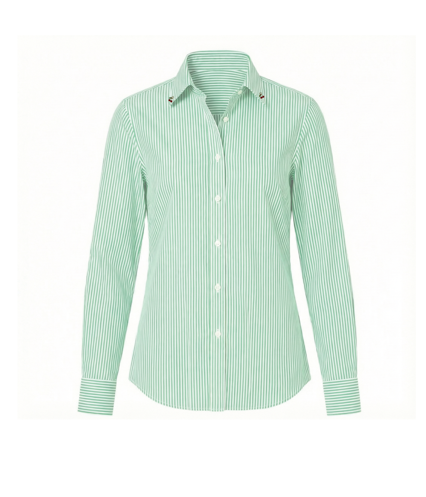 Marion Shirt Green Stripes