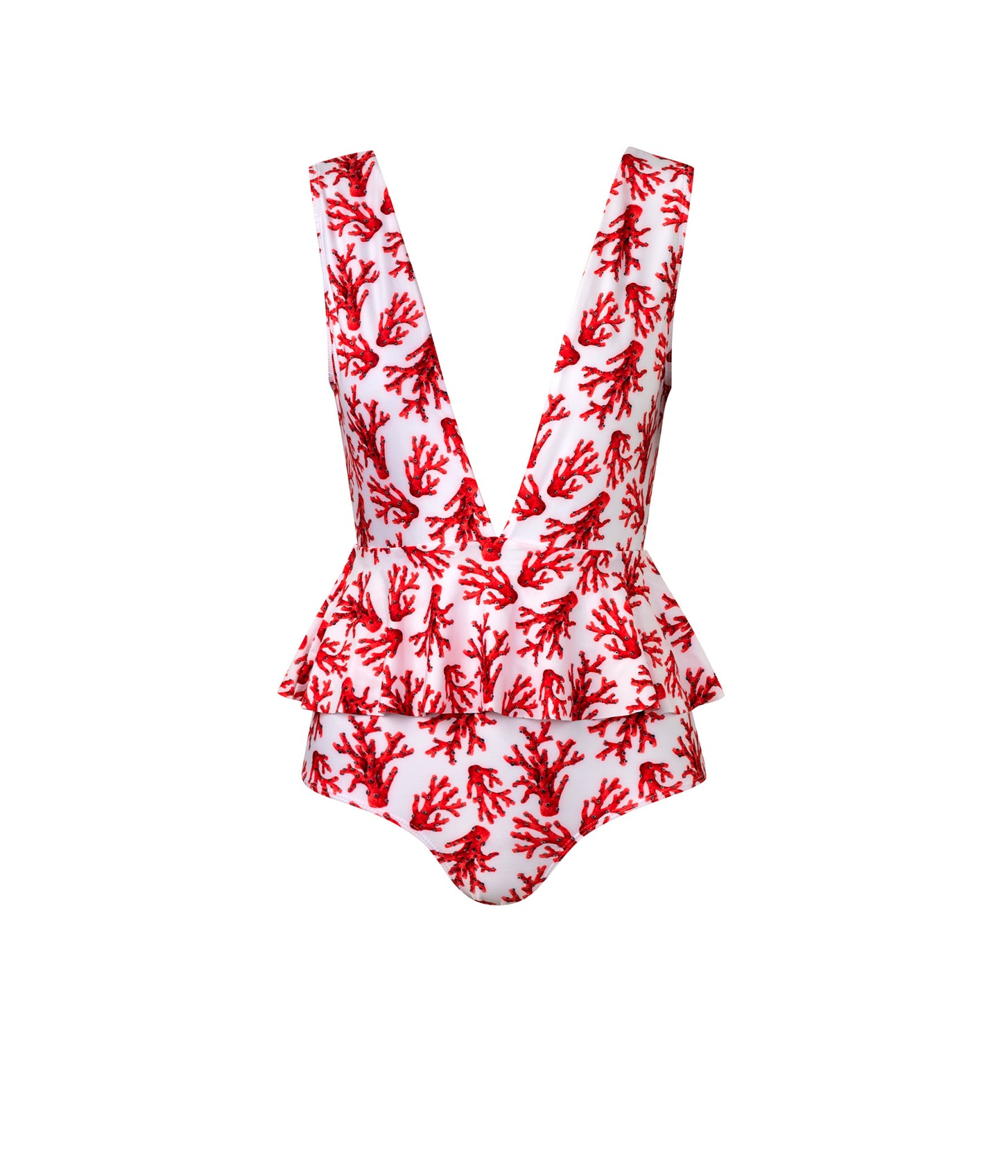 Mediterraneo One Piece White Corals
