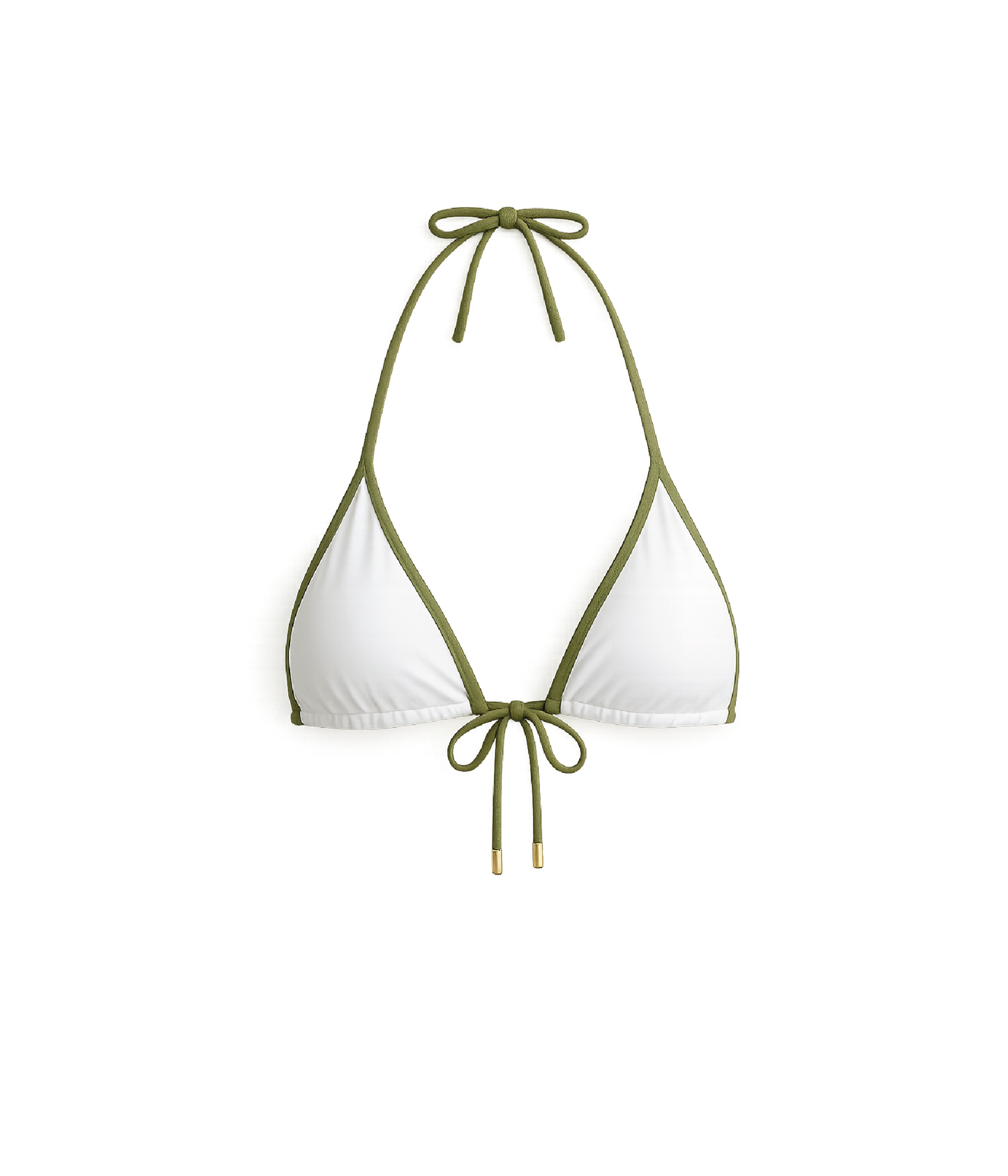 Moa Top Lemon & White