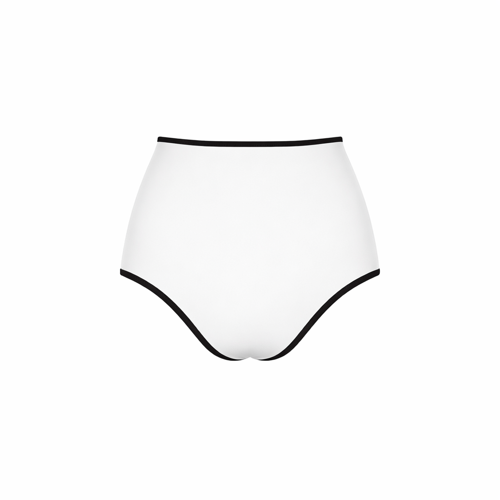 Oasis Bottom White & Black
