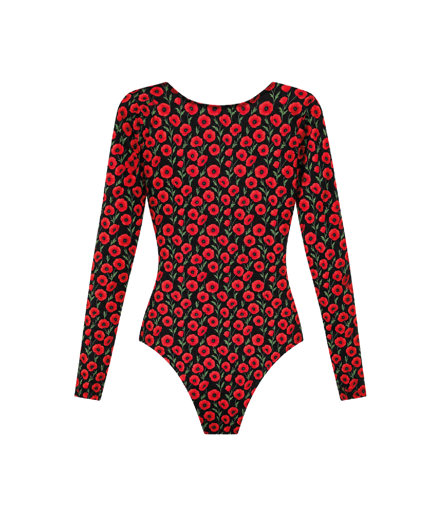 Paradiso One Piece Black Poppy