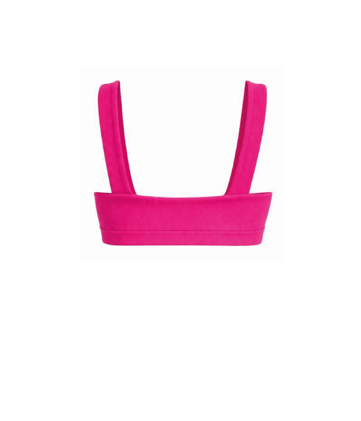 Olivia Top Magenta Rib
