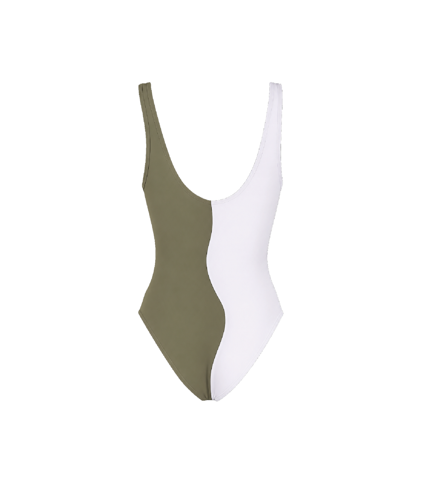 Solene One Piece Lemon & White