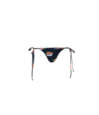 Verdelimon - Bikini Bottom - Bauta - Printed - Black Frutero  - Front