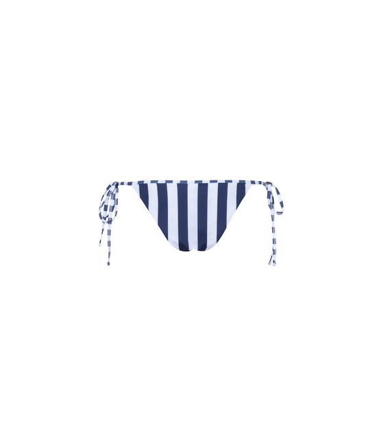 Load image into Gallery viewer, Verdelimon - Bottom - Bauta - Navy Stripes - Back

