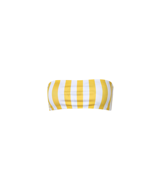 Load image into Gallery viewer, Verdelimon - Tops  - Cabo - Limones Loulou - Yellow Stripes Loulou - Front 3
