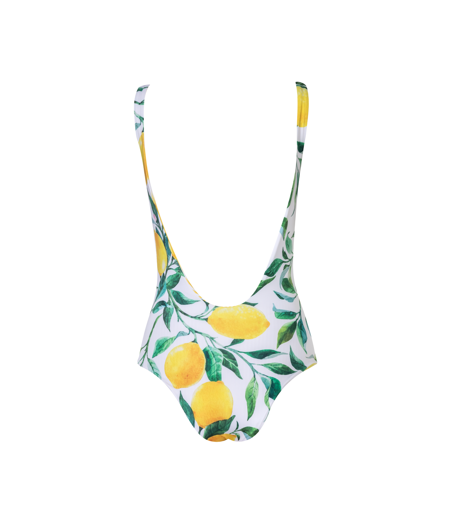 Load image into Gallery viewer, Verdelimon - One Pieces - Creta - Limones Loulou - Yellow Stripes Loulou - Back
