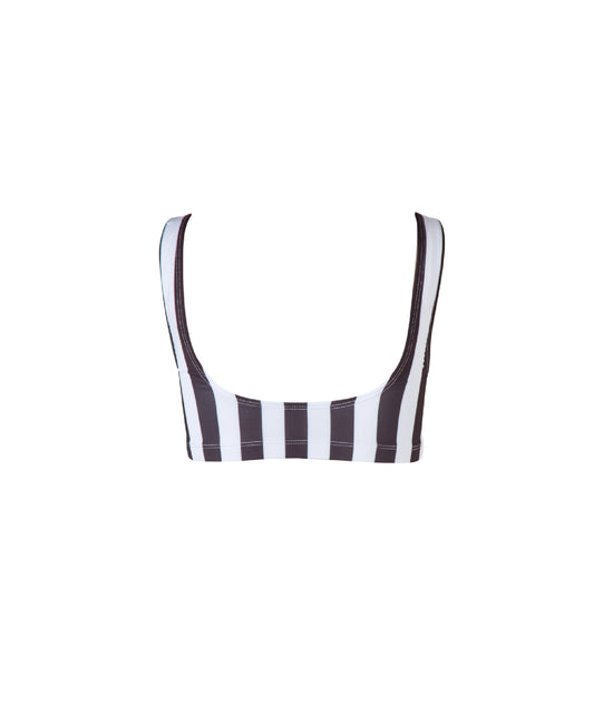 Cupertino Top Black Stripes