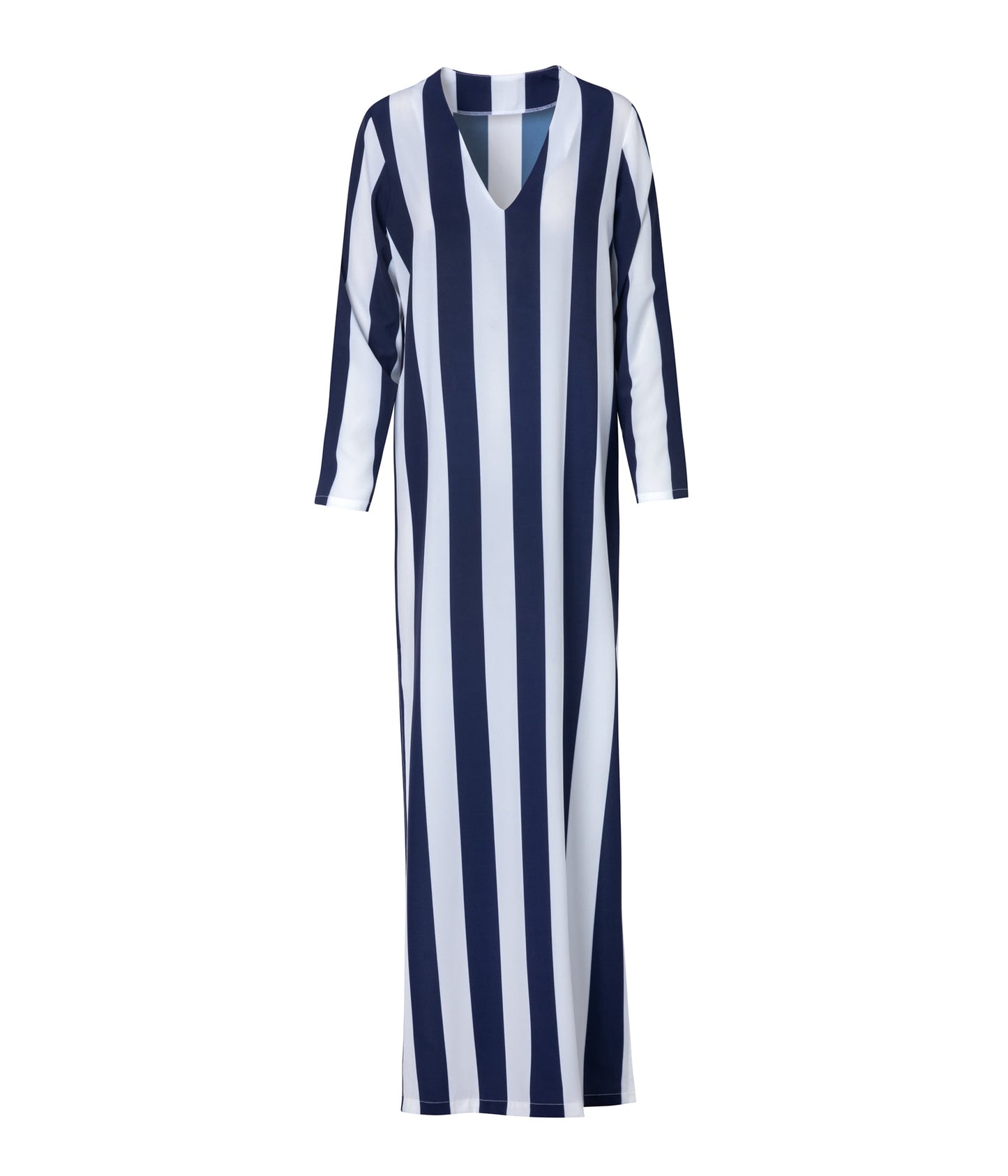Load image into Gallery viewer, Verdelimon - Cover Up - Ferra - Navy Stripes - Front
