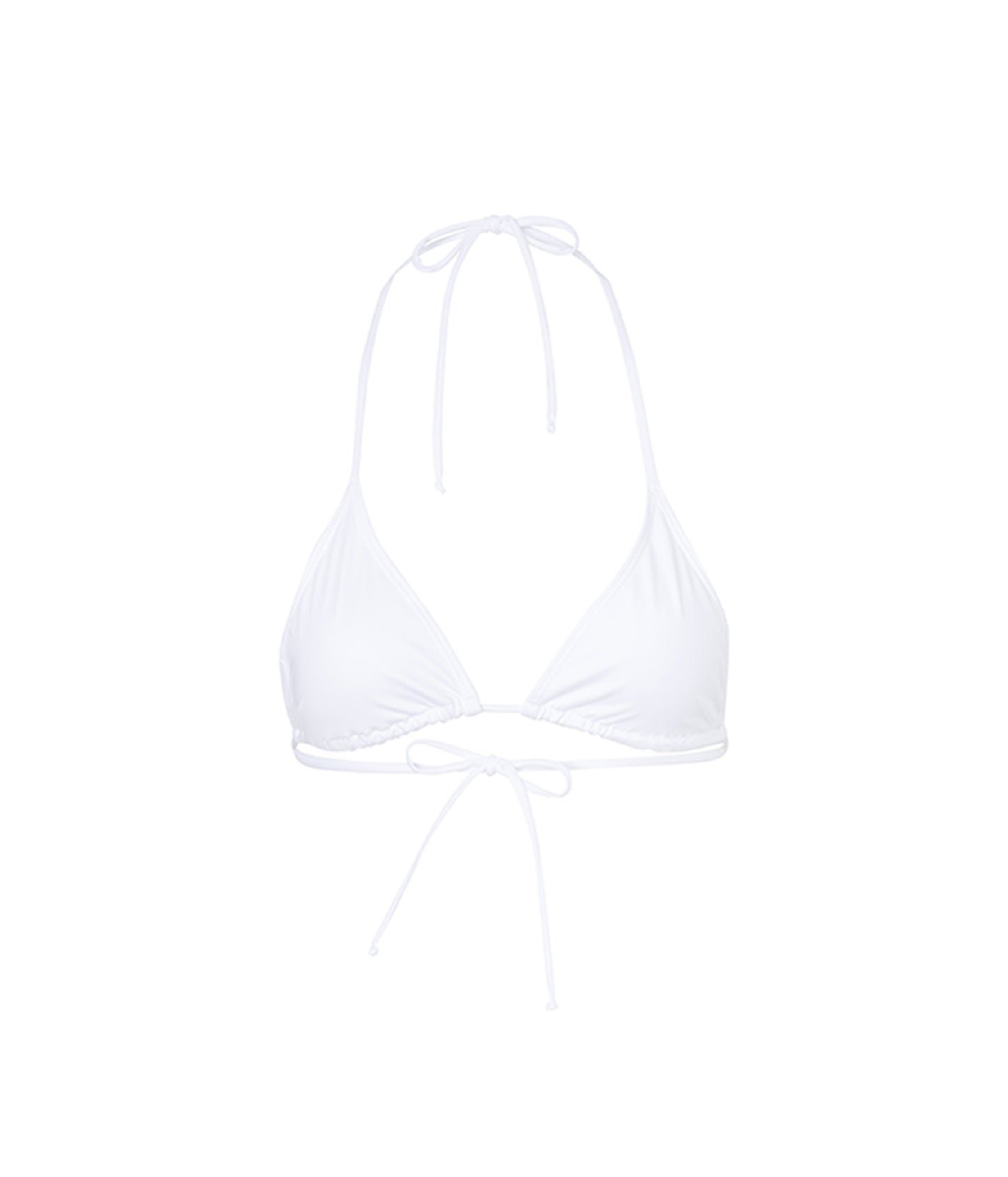 Load image into Gallery viewer, Verdelimon - Bikini Top - Moa - Printed - White - Front
