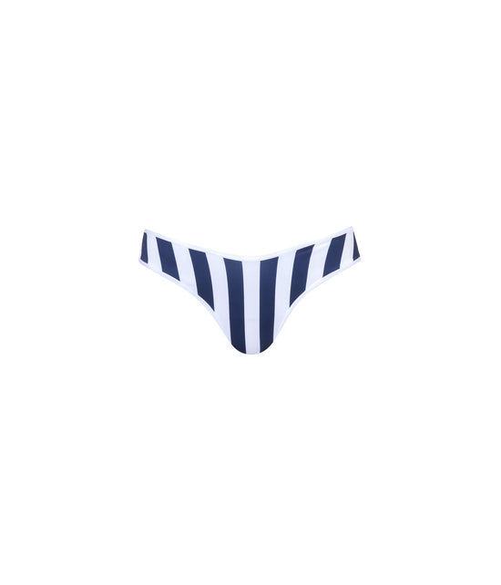 Load image into Gallery viewer, Verdelimon - Bottom - Peppy - Navy Stripes - Front
