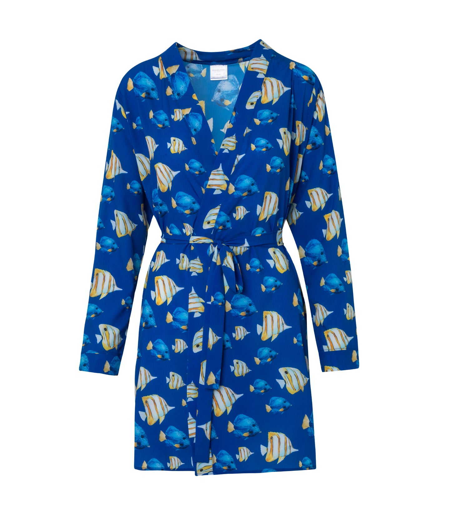 Verdelimon - Cover Up - San Juan - Printed - Bright Blue Fish - Front