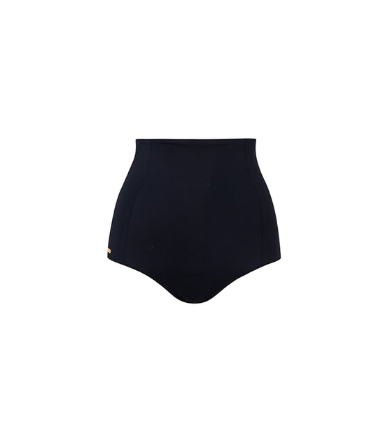 Load image into Gallery viewer, Verdelimon - Bikini Bottom - Tottori - Printed - Black  - Front
